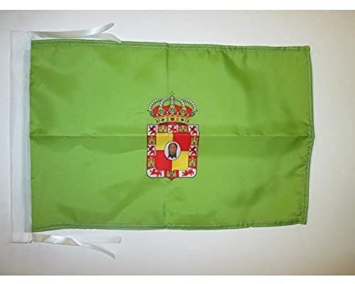 AZ FLAG Bandera Provincia de Jaén 45x30 cm Poliéster 100D Cuerdas | Uso interior y exterior Enseña española costuras dobles y bordes reforzados
