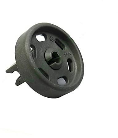 Zanussi Dishwasher Lower Basket Wheel. Genuine part number 4055259651