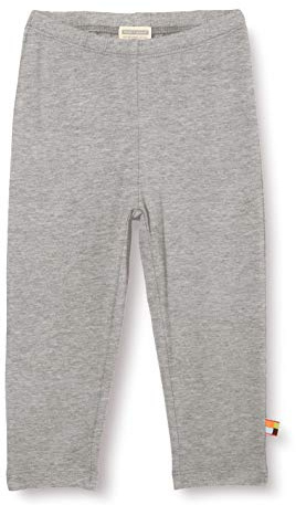 loud + proud Flickor, GOTS certifierade leggings, GRÅ, 134/140 cm