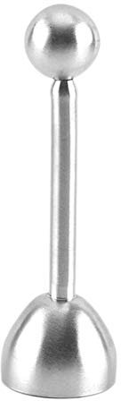 Cretty-Meet Stainless Steel Egg Cracker Topper Eggshell Cutter Egg Cracker Opener Shell Separator Remover for Hard Soft Boiled Eggs