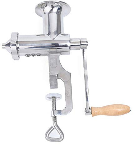 Futchoy Licuadora manual BL-30, Prensa Manual, Exprimidor de Hierba de Trigo, de Acero Inoxidable 304, para Hierba de Trigo, Verduras de Hoja de Trigo, Hierbas Silvestres, Exprimidor de Frutas