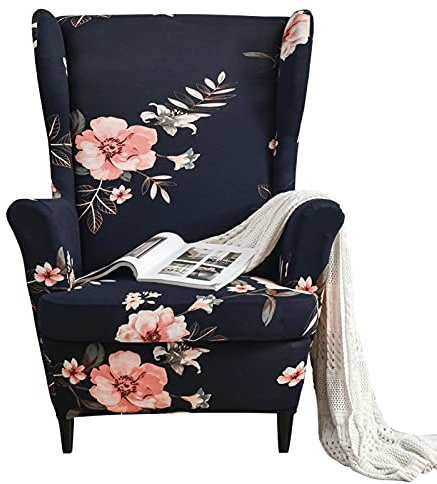 MINGPINHUIUS Stretchhusse für Sessel, Sofa, Polyester, superweich, für Wohnzimmer, maschinenwaschbar/rutschfest