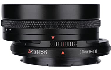 AstrHori 18mm F8 APS-C Metal Prime Wide Angle Lens for Nikon Z Mount Mirrorless Cameras