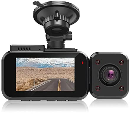 4K HDR Dash Cam GPS Integrato Wifi Dual Lens 1080P Videocamera Per Auto Visione Notturna Eccellente 170 Gradi Con Obiettivo Posteriore DVR Per Auto, Sensore G, Modalità Parcheggio