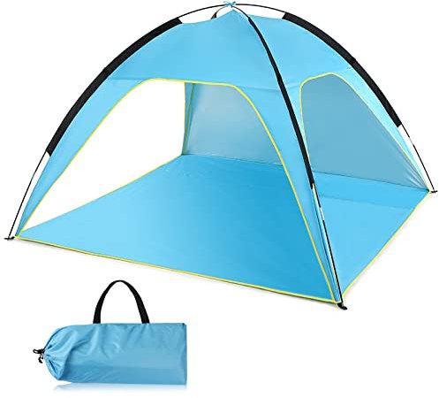 SIUKE Tenda da spiaggia leggera Tenda da sole Tenda da sole Tenda da sole UV Tenda da pesca da campeggio