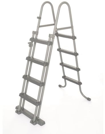 LXYZWRW Pool & Spa Bestway 4-Step Pool Safety Ladder Flowclear 122 cm 58331 Pool & Spa Accessories
