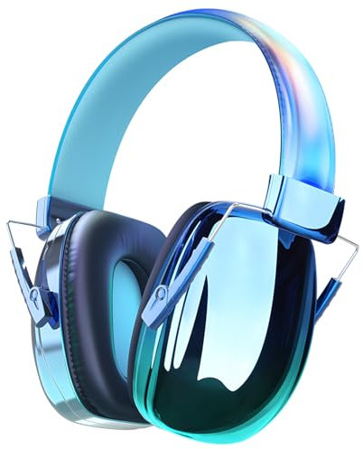 JYPS Casque Anti Bruit, pour Enfant de 3 à 16 Ans, Bebe et Adulte Garcon et Fille, Protection Auditive 25dB SNR Casque Antibruit Pliable Réglable Confortable﻿