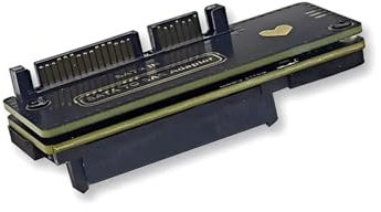 Générique Carte d'Extension SATA3.0 Vers SAS pour Récupération de Données de Disque dur SAS Convertisseur 22 Broches Vers 29 Broches 6G Avec Câble SATA pour Disque dur SAS 2,5 3,5 (Adaptateur)