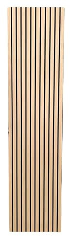 Warm Oak - Acoustic Panel – 240x60 cm | Premium Soundproofing Wooden Wall