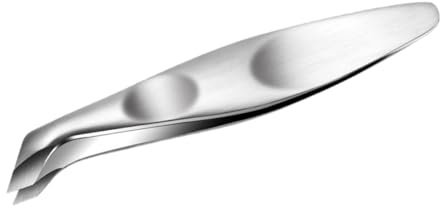 POPETPOP Corta Cutículas de Acero Inoxidable Removedor de Piel Muerta Portátil Herramienta Ergonómica para Manos y Pies Uso Versátil para Cuidado de Uñas y Piel