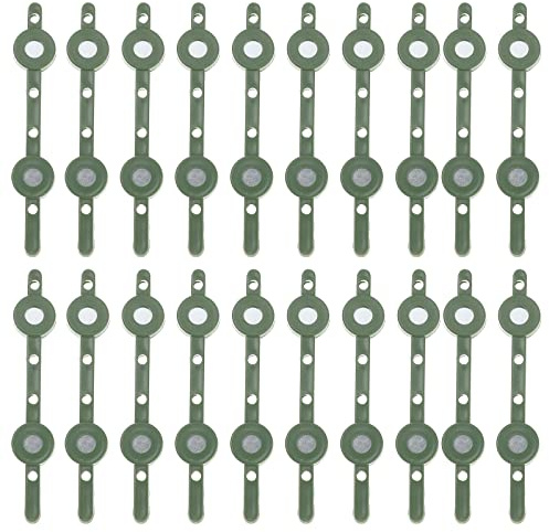 30 Paar Corsagenclip Bouquet stem verpackung magneten gerades Nähen Kühlschrank Alphabet-Magnete magnetischer Boutonniere-Halter Magnetstift Perle Korsage Blumenarrangements Strauß