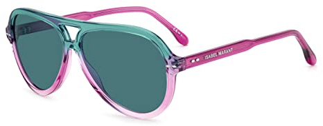 Isabel Marant Im 0006/s NYD/KU TEALSH PINK Sunglasses Women's Acetate, Standard, 59
