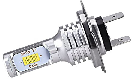 ZYWUOY 2 lampadine per fari a LED H7 LED luci abbaglianti 55W 8000LM 6000K Super Bright