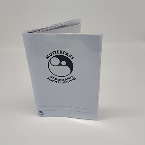 Transparente Mutterpasshülle - Durchsichtige Schutzhülle für deinen Mutterpass (5x)
