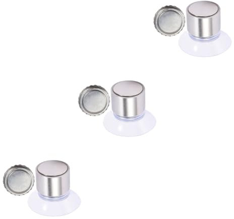 MAGICLULU 3sätze Wandmontierter Seifenhalter Aus Edelstahl Magnetisch rutschfest Für Bad Und Küche Schnell Trocknend Platzsparend Langlebig Kein Bohren Erforderlich