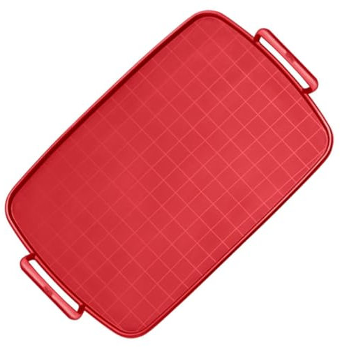 Alipis Heat Resistant BBQ Plate Microwave Baking Tray Silicone Oven Pan Barbecue Accessories