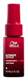 Wella Professionals Siero Notturno per Capelli Ultimate Repair - Siero Senza Risciacquo per Capelli Secchi/Danneggiati - Trattamento Anticrespo (30ml).