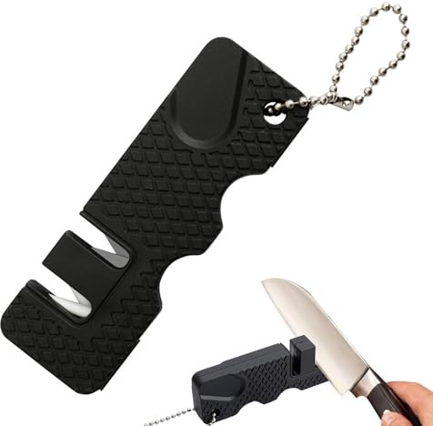 Affilacoltelli - Affilacoltelli Da Cucina | Strumento Per Affilare I Coltelli, Affilacoltelli Professionale, Affilacoltelli Manuale Con Design Ergonomico, Strumento Per Affilare I Coltelli Per Cucina,