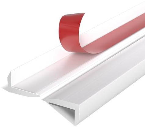 Selbstklebende Fliesenkantenleisten 10-Pack, Dekorative Aluminiumfliesenleisten, Gebürstete Metalleckenleisten, Selbstklebende Zierleisten für Hausschutz und Dekoration