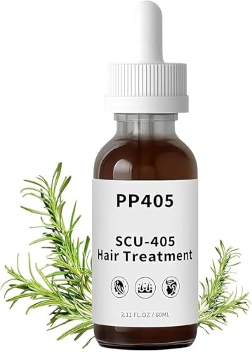 Tratamiento Capilar PP405, SCU-405, Aceite para el Crecimiento Capilar, Sérum Anticaída, Nutre el Cuero Cabelludo, Fortalece las Raíces del Cabello, Rápida Absorción para Hombres y Mujeres