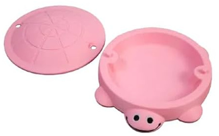 Mini Turtle Sandbox Desk Toy with Mini Tools, Cute Zen Garden Kit,Stress Relief Novelty Gift, Decor Desktop Accessories for Home (Bubble Gum Pink)