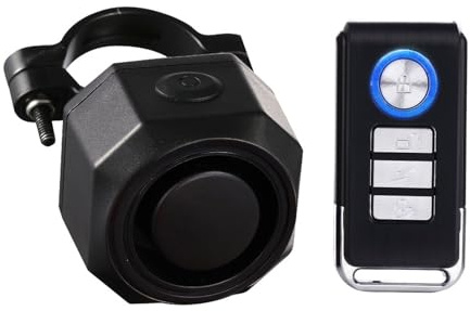 Xinsheinelry Allarme Vibrazioni Antifurto Impermeabile per Dispositivo Allarme Auto Sistemi Allarme Vibrazioni Sistemi Allarme Antifurto Impermeabili per E-Bike Scooter Elettrici Biciclette