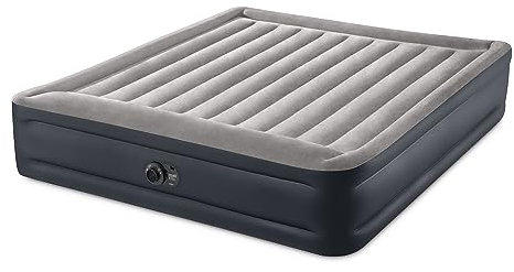 Intex Dura-Beam Plus 16.5 King Size Air Mattress with Built-in Pump