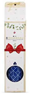 BIRAMBEAU – Bouteille isotherme - 500mL – Coffret Noël - Gourde acier inoxydable – Réutilisable – Double Paroi - Bleue