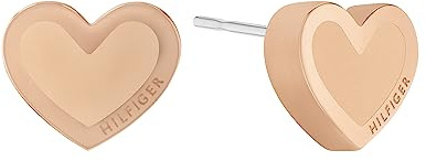 Tommy Hilfiger Jewelry Edelstahl-Ohrstecker für Damen, erhältlich in Silber, Carnation-Gold oder Gelbgold-Ionenbeschichtung (IP)