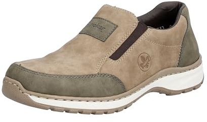 Rieker herr 3354 platt toffel, Beige, 40 EU bred