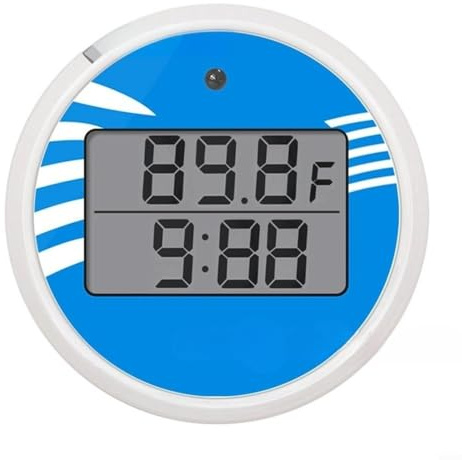 HOHOVYVY EIS Bad Thermometer Timer Schwimmende Thermometer Wasserdicht IP67 EIS Bad Kalt