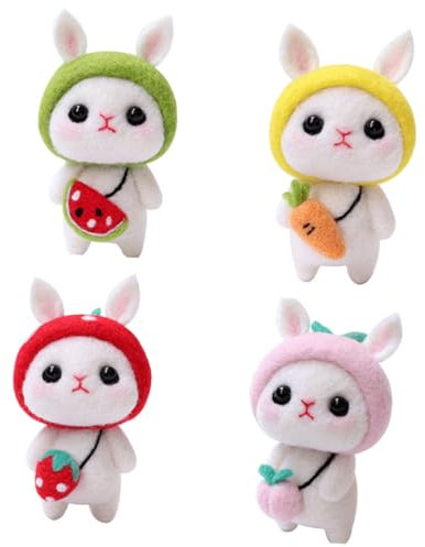 Operitacx 4sätze Filzset Für DIY-bastelzubehör Nadelfilzset Mit Werkzeugen Für Wollfilzhandwerk Praktisches Für Puppenfilz Und Hausdekoration
