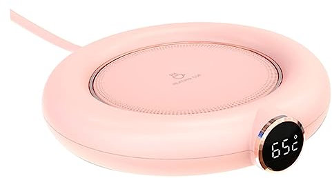 Sottobicchiere Riscaldante USB per Tazze, 10w Rosa