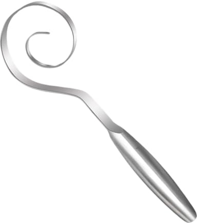 Danish Dough Whisk | Bread Cooking Manual Mixer | Multi-Purpose Household Dough Whisk Stainless Steel Mixer for Commercial Bakery Kitchen Cooking