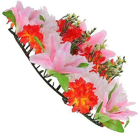 Gatuida De Artificial para Cementerio Guirnalda De Decoración Funeraria Flores Realistas para Actividades