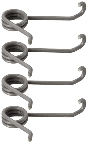 Create idea Lot de 4 ressorts de verrouillage de porte de rechange pour poignée de porte industrielle 35 x 28 x 2 mm/20 x 13 x 5 mm