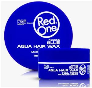 Red One Aqua Cire Coiffante à l'Eau, Bleu, 150 ml