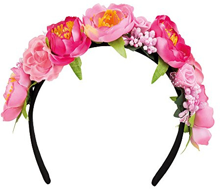 PARTY DISCOUNT 70er Jahre- und Hippie-Accessoires für Damen und Herren, Karneval und Mottopartys