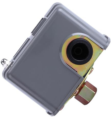 Contrôleur de Pression pour Pompe à Eau 40-60 PSI Réglable à Double Ressort Interrupteur Automatique Idéal Jardin Systèmes Arrosage avec Pompes Auto-Amorçantes Compatibilité 110-240V