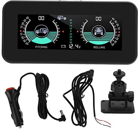 Auto-Neigungsmesser, Universal-Auto-HUD-Neigungsmesser Intelligenter Auto-Neigungsmesser Hochauflösender Auto-Neigungsmesser HUD-Digital-Winkel-Neigungsmesser für Automobile