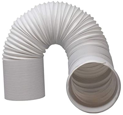 Homoyoyo Tuyau D’Évacuation pour Climatiseur Mobile, Conduit Extensible en PE Épaissi, Cuisine et Maison, Blanc, 1 Pièce
