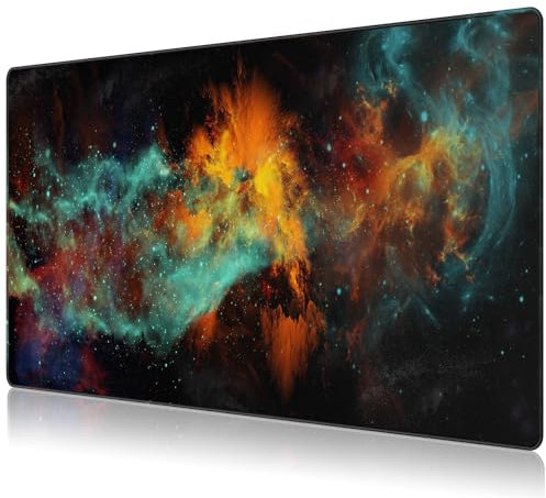 JIALONG Gaming Alfombrilla de Ratón, Alfombrilla de Escritorio Grande con Base Antideslizante, Diseño Personalizado, XXL Speed Gaming Mouse Pad