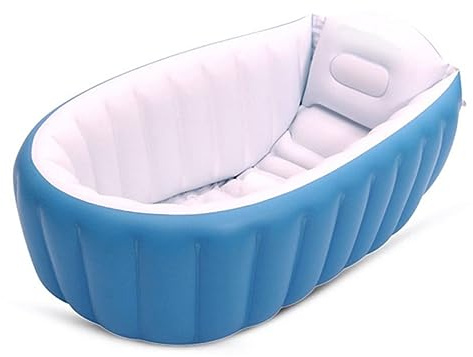 TOYANDONA Bañera Hinchable Bebe Piscina Inflable Portátil Lavabo De Ducha Inclinable Fácil De Inflar