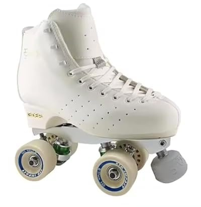 STD Skates & Wheels Edea Esordio+Bases STD Elyo C - Eiskunstlaufrollen (Weiß, 270/40,5)