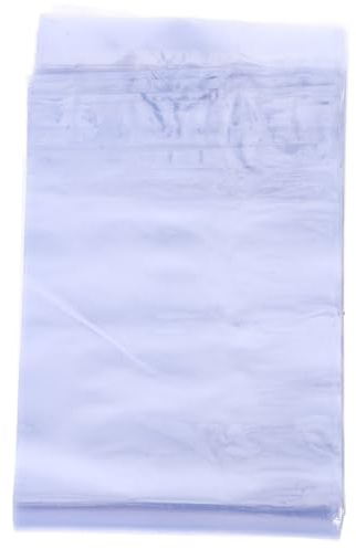 Generisch 100 Stück Schrumpffolie Beutel Transparent PVC Schrumpffolie Verpackung Beutel für Schuhe Lebensmittel Schutz Verpackung Folie Langelebig Einfach zu Verwenden