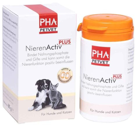 PHA NierenActiv Plus Pulver f.Katzen 60 g