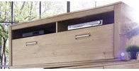 Beauty.Scouts Lowboard Anabell III Board Kernbuche 153x53x51cm TV-Element TV-Board TV-Schrank Stauraumschrank Stauraumelement Fernsehschrank Fernsehboard robust