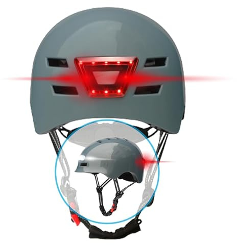 BEEPER Unisex – Erwachsene ME135S-G LED-Kopfhörer, Grau, S