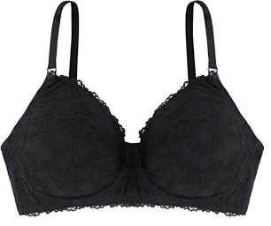 DORINA D001938LA096 Valeria Nursing BH - D001938LA096 svart, svart, 75G