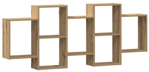 vidaXL Wandregal Artisan-Eiche 159x18x65 cm Holzwerkstoff